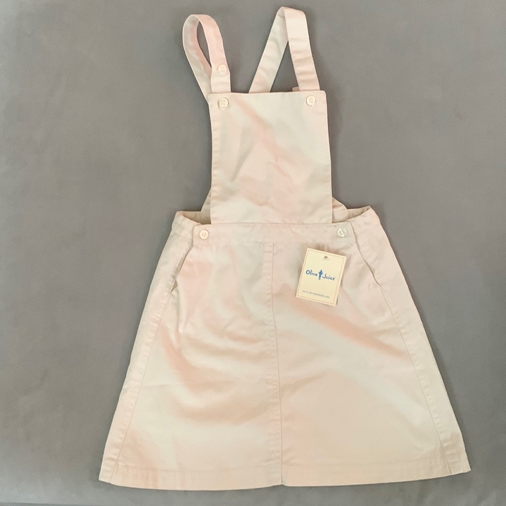 Picture perfect overall dress